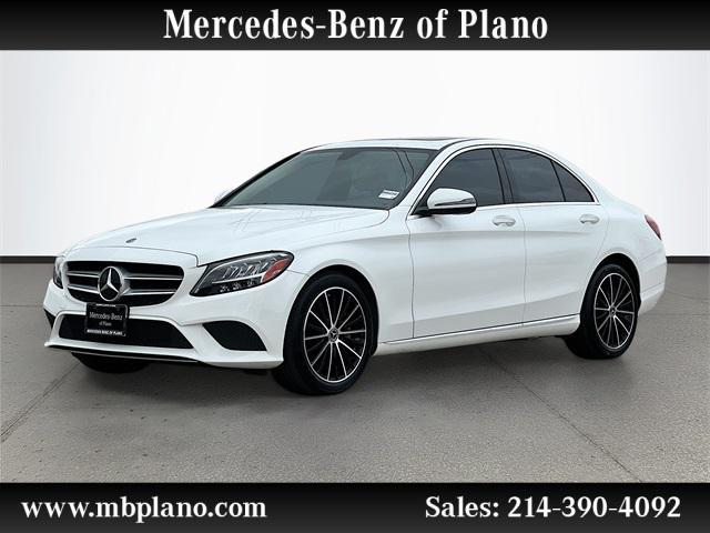 used 2021 Mercedes-Benz C-Class car, priced at $29,500
