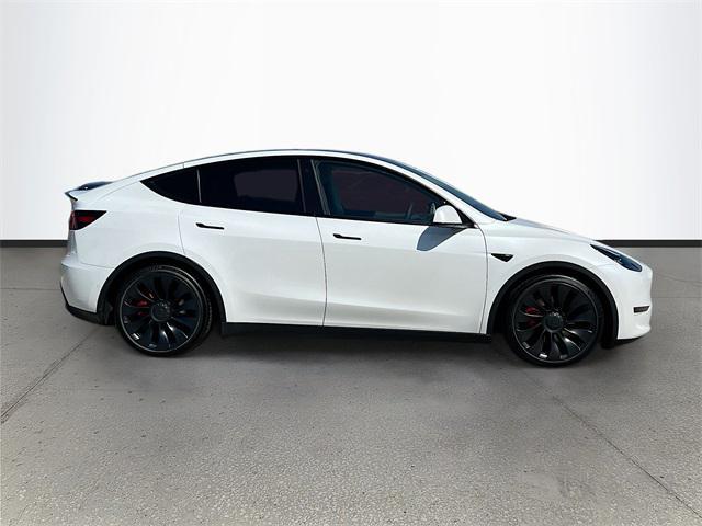 used 2022 Tesla Model Y car, priced at $28,400