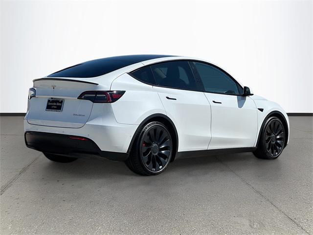 used 2022 Tesla Model Y car, priced at $28,400