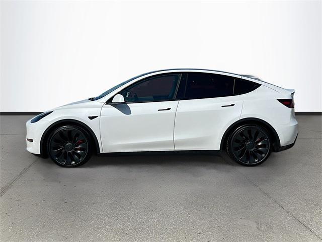 used 2022 Tesla Model Y car, priced at $28,400