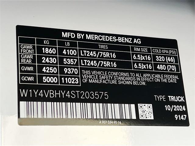 new 2025 Mercedes-Benz Sprinter 2500 car, priced at $65,794
