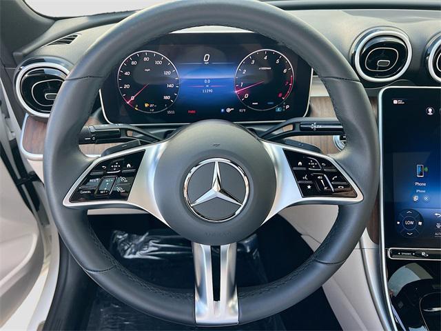 used 2024 Mercedes-Benz C-Class car, priced at $47,000