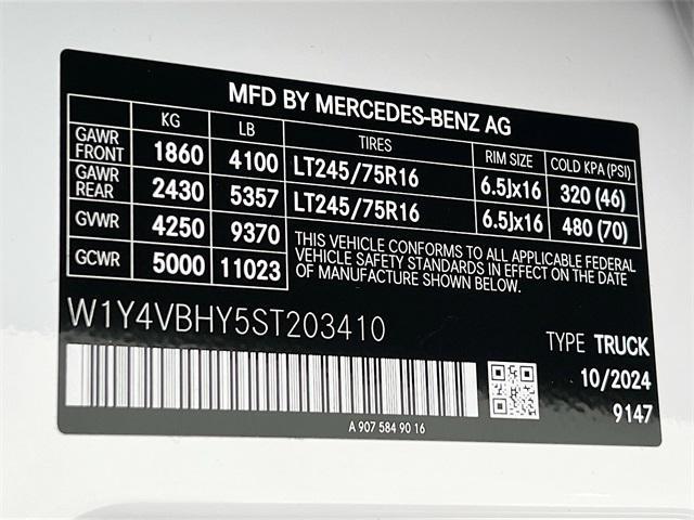 new 2025 Mercedes-Benz Sprinter 2500 car, priced at $65,794