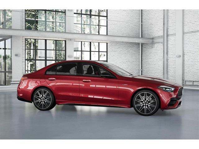 new 2024 Mercedes-Benz AMG C 43 car, priced at $74,505