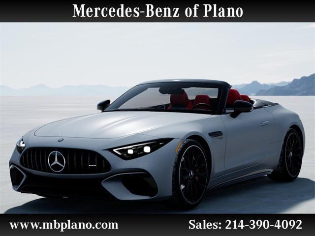 new 2025 Mercedes-Benz AMG SL 55 car, priced at $158,085