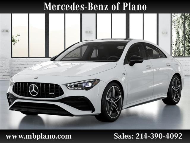 new 2025 Mercedes-Benz AMG CLA 35 car, priced at $61,510