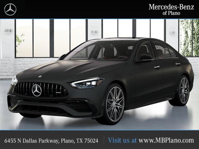 new 2024 Mercedes-Benz AMG C 43 car, priced at $74,400