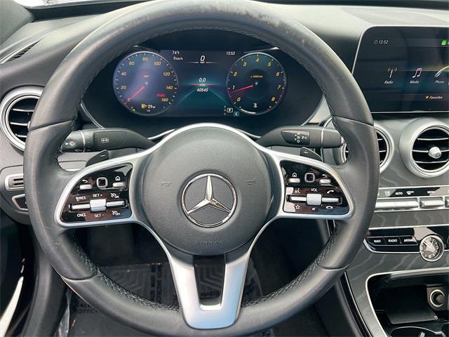 used 2021 Mercedes-Benz C-Class car, priced at $27,950