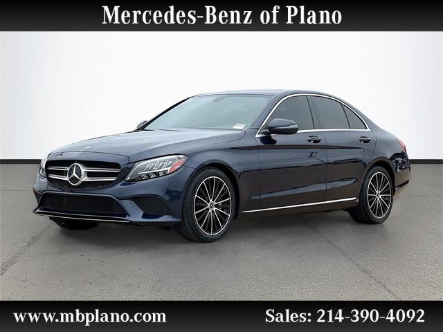 used 2021 Mercedes-Benz C-Class car, priced at $28,950