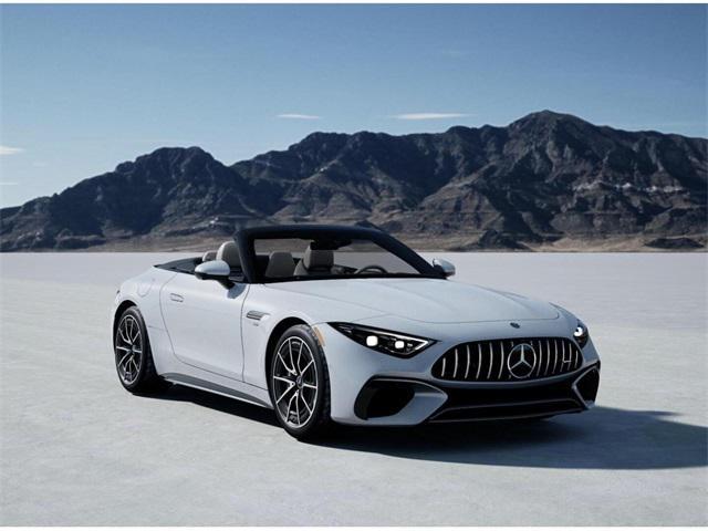 new 2025 Mercedes-Benz AMG SL 55 car, priced at $157,435