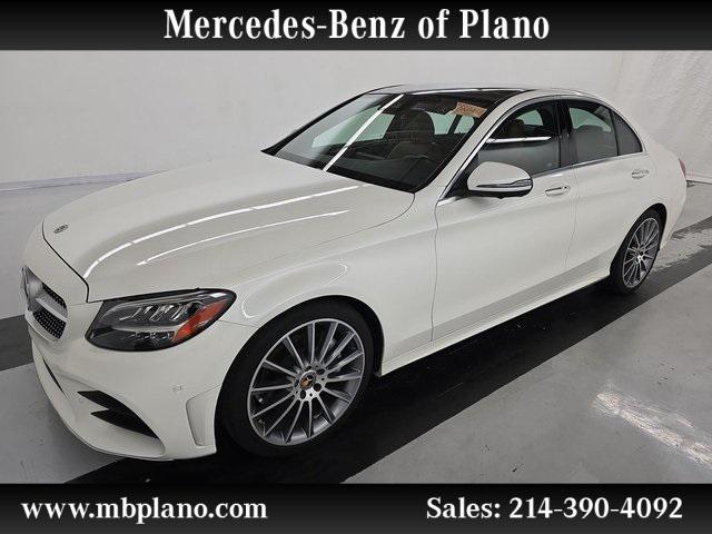 used 2021 Mercedes-Benz C-Class car, priced at $29,299
