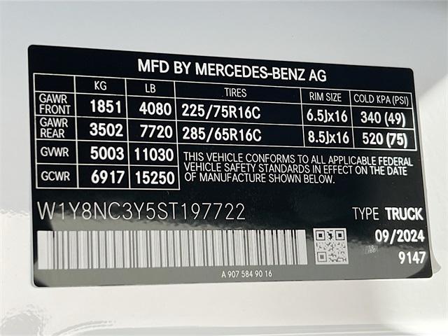 new 2025 Mercedes-Benz Sprinter 3500XD car, priced at $74,606
