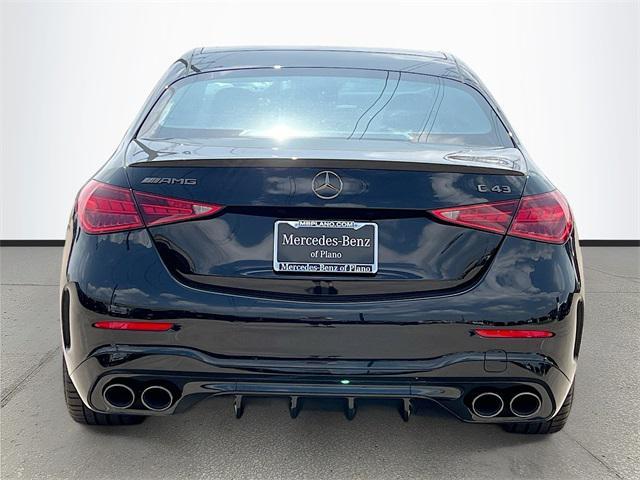 new 2024 Mercedes-Benz AMG C 43 car, priced at $73,390