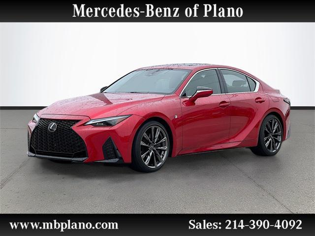 used 2022 Lexus IS 350 car, priced at $44,999