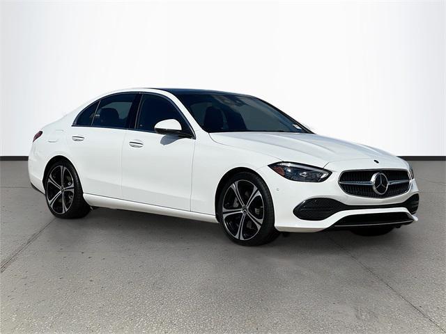 used 2025 Mercedes-Benz C-Class car, priced at $41,500
