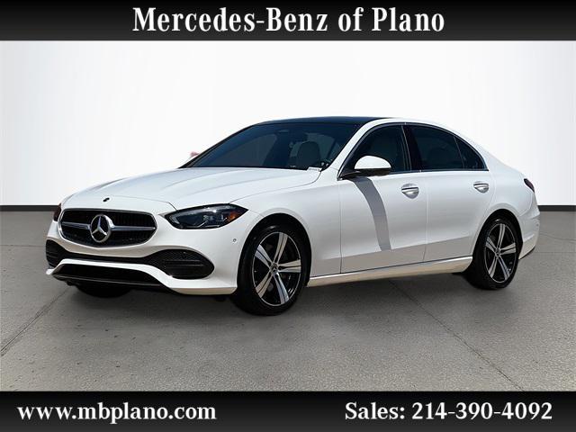 used 2025 Mercedes-Benz C-Class car, priced at $51,950