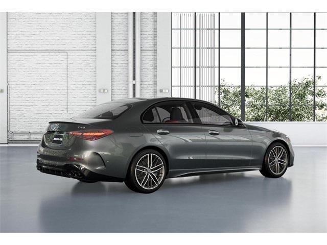 new 2024 Mercedes-Benz AMG C 43 car, priced at $72,445