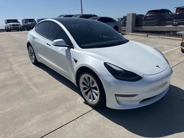 used 2022 Tesla Model 3 car, priced at $26,200