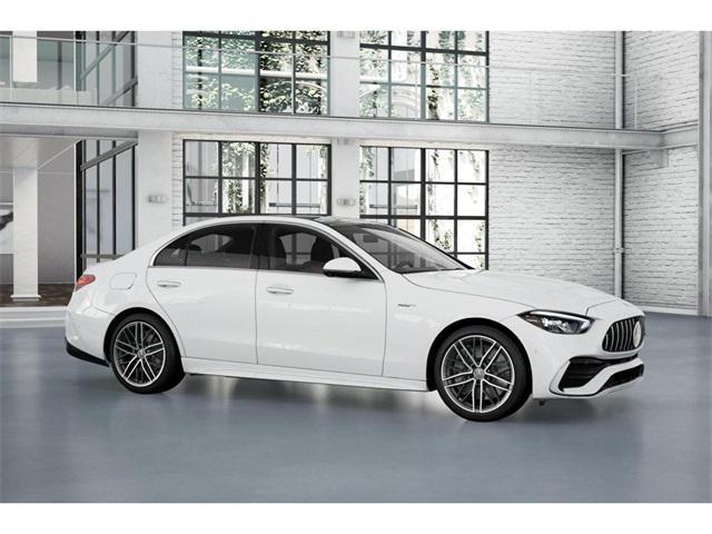 new 2024 Mercedes-Benz AMG C 43 car, priced at $70,300