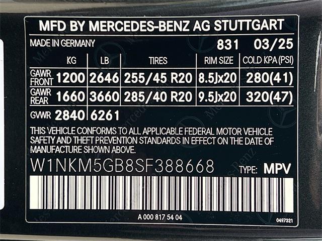 new 2025 Mercedes-Benz GLC 350e car, priced at $71,045