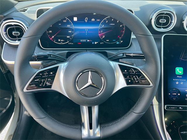 new 2025 Mercedes-Benz C-Class car, priced at $58,965