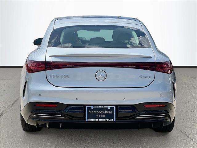 used 2023 Mercedes-Benz EQS 580 car, priced at $61,750