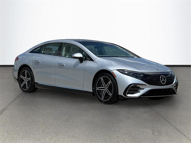 used 2023 Mercedes-Benz EQS 580 car, priced at $61,750