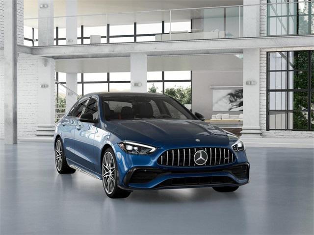 new 2025 Mercedes-Benz AMG C 43 car, priced at $72,480