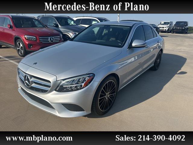 used 2021 Mercedes-Benz C-Class car, priced at $28,999
