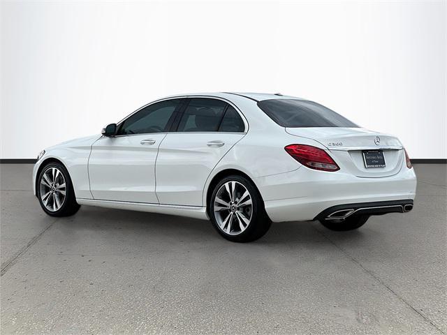 used 2018 Mercedes-Benz C-Class car, priced at $17,000