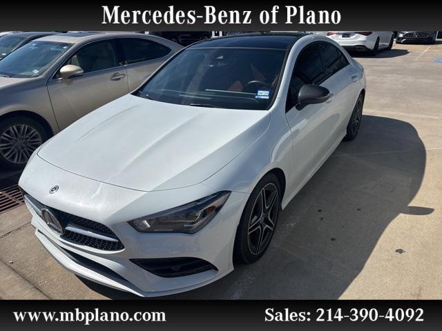 used 2021 Mercedes-Benz CLA 250 car, priced at $29,000