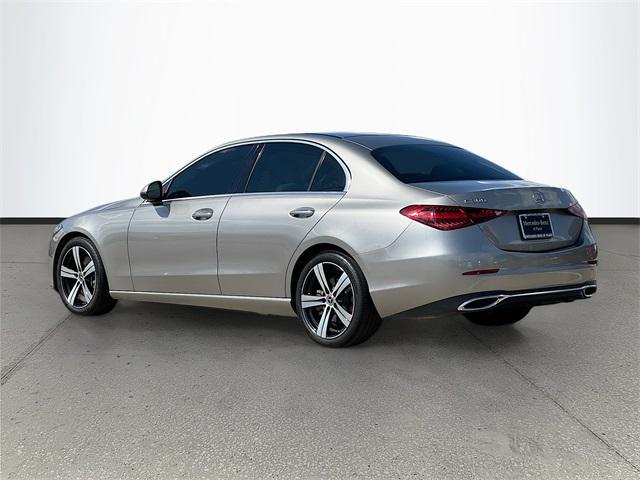 used 2022 Mercedes-Benz C-Class car, priced at $35,250