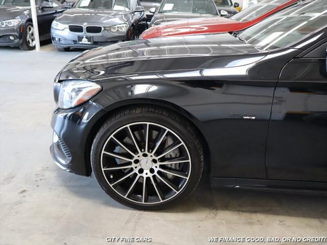 used 2017 Mercedes-Benz AMG C 43 car, priced at $27,988