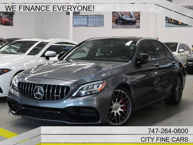 used 2019 Mercedes-Benz AMG C 63 car, priced at $39,988