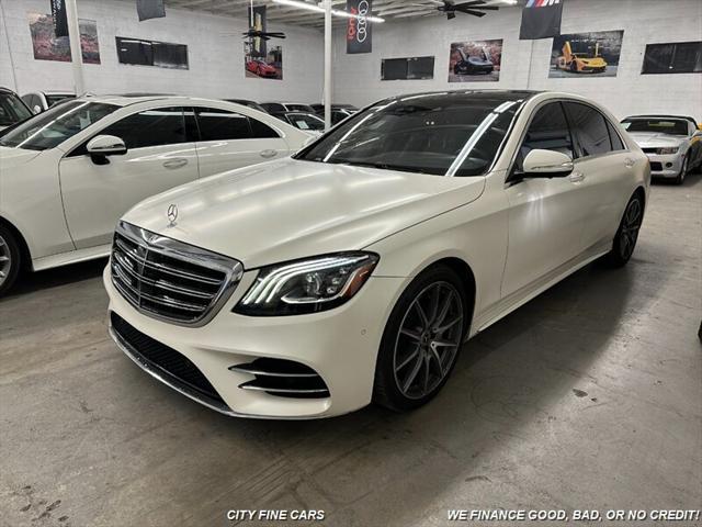 used 2020 Mercedes-Benz S-Class car, priced at $39,988