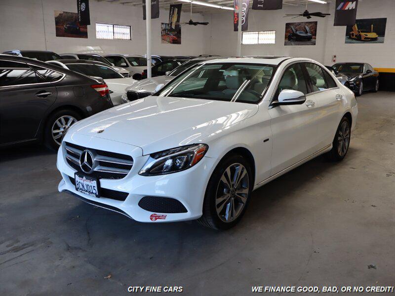 used 2018 Mercedes-Benz C-Class car, priced at $18,888