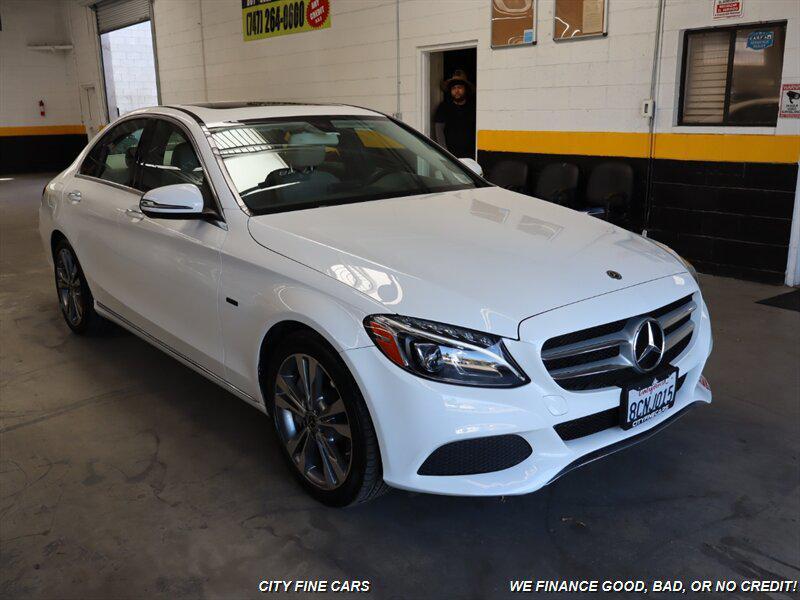 used 2018 Mercedes-Benz C-Class car, priced at $18,888