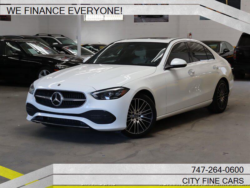 used 2022 Mercedes-Benz C-Class car, priced at $28,988