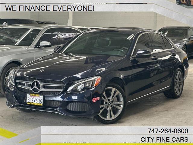 used 2018 Mercedes-Benz C-Class car, priced at $18,888