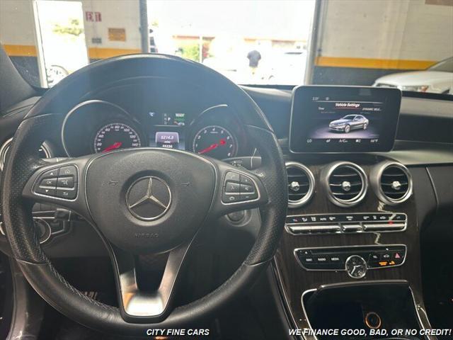 used 2018 Mercedes-Benz C-Class car, priced at $17,988