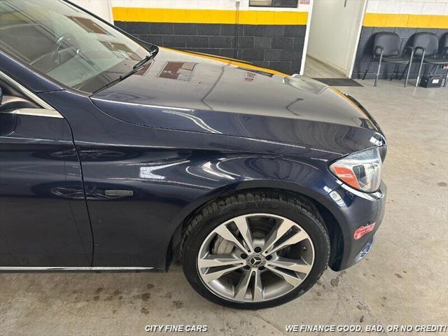 used 2018 Mercedes-Benz C-Class car, priced at $17,988