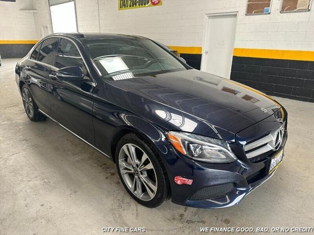 used 2018 Mercedes-Benz C-Class car, priced at $17,988