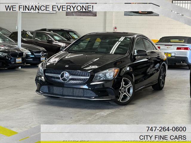 used 2018 Mercedes-Benz CLA 250 car, priced at $14,988