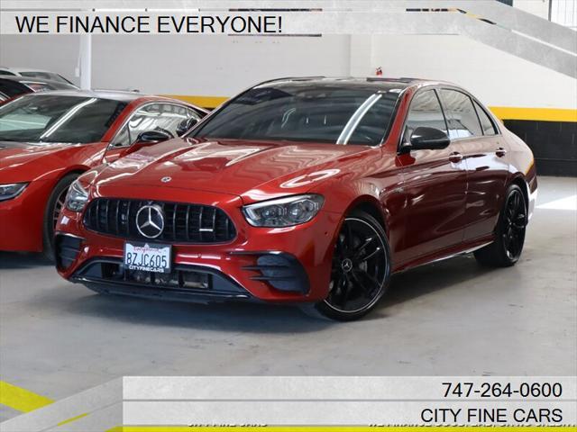 used 2022 Mercedes-Benz AMG E 53 car, priced at $52,988