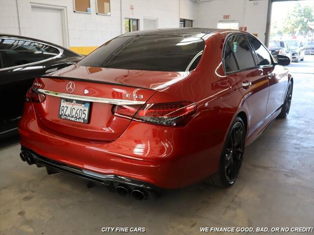used 2022 Mercedes-Benz AMG E 53 car, priced at $52,988