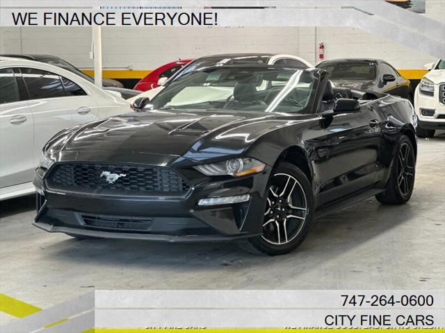 used 2022 Ford Mustang car, priced at $20,888