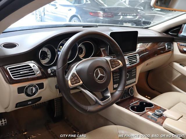 used 2017 Mercedes-Benz CLS 550 car, priced at $19,988