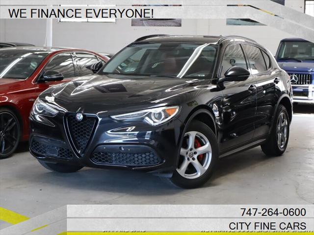 used 2018 Alfa Romeo Stelvio car, priced at $14,888