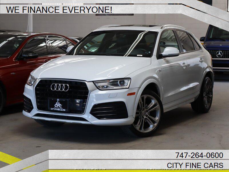 used 2018 Audi Q3 car, priced at $9,988