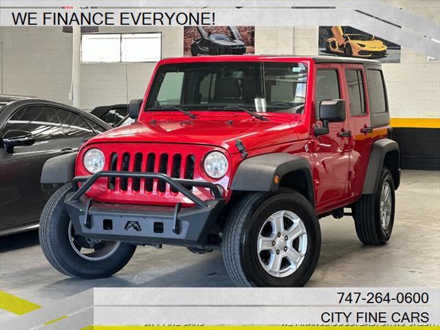 used 2014 Jeep Wrangler Unlimited car, priced at $16,888